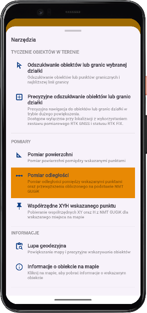 geoGPS - mapa i działki
