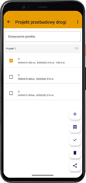 geoGPS - mapa i działki